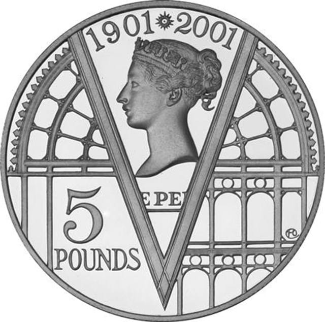 2001 Victorian Era Centenary £5